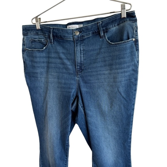 Athleta Sculptek Ultra Skinny Jean Pant in True Blue, Size 20X - Picture 4 of 9